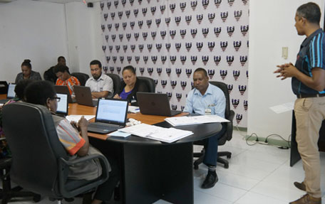 Corporate training session at ITI